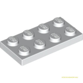 Fehér 2X4 Lapos Elem