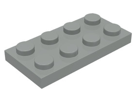 Világosszürke 2x4 Lap