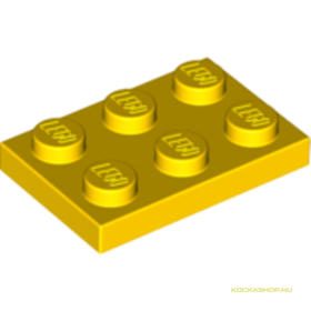 Sárga 2X3 Lapos Elem