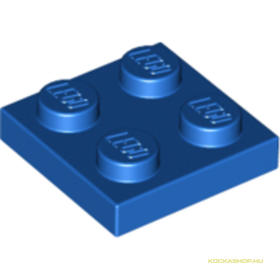 Kék 2X2 Lapos Elem