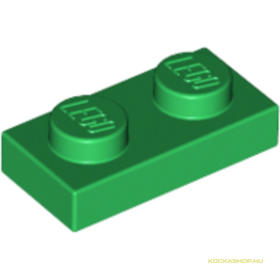 Zöld 1X2 Lapos Elem
