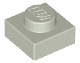 Világosszürke 1x1 Elem