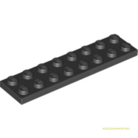 Fekete 2X8 Lapos Elem