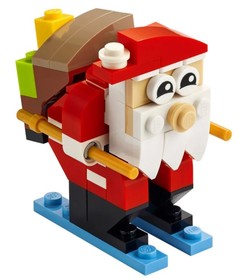 Santa Claus - Síelő mikulás