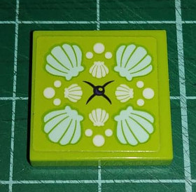 Lime 2X2 Csempe - Kagyló Matrica
