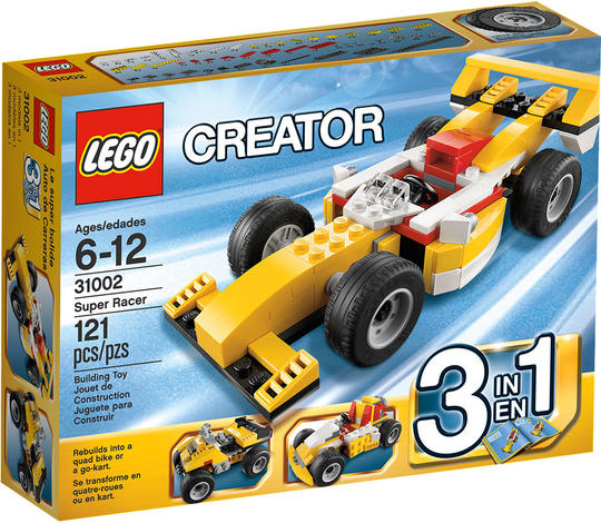 LEGO® Creator 3in1 31002 - Szuper versenygép