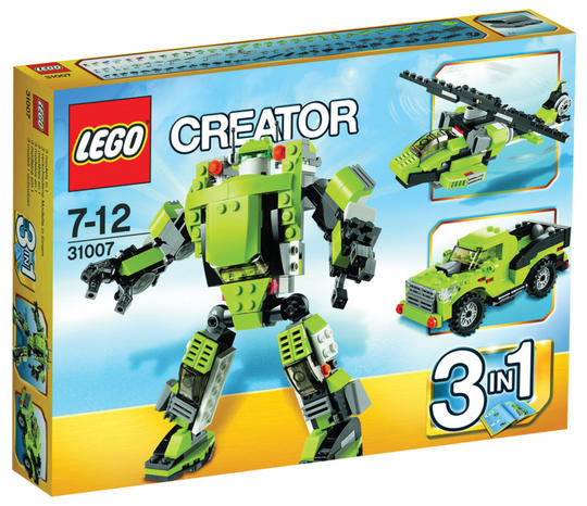 LEGO® Creator 3in1 31007 - Mechanikus robot