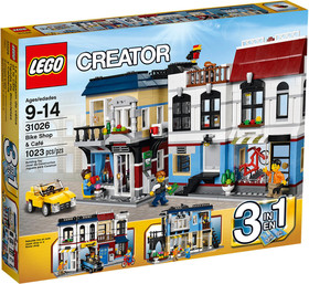 LEGO® Creator 3in1 31026 - Kerékpárüzlet és Kávéház