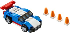 LEGO® Creator 3in1 31027 - Kék versenyautó