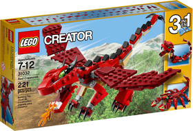 LEGO® Creator 3in1 31032 - Tűzvörös teremtmények