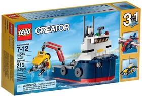 LEGO® Creator 3in1 31045 - Tengeri kutatóhajó