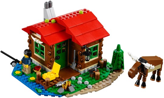 LEGO® Creator 3in1 31048 - Tóparti házikó