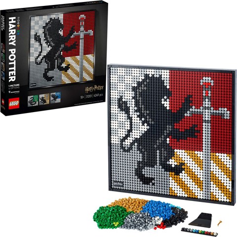 LEGO® Art 31201 - Harry Potter™ Hogwarts™ címerek