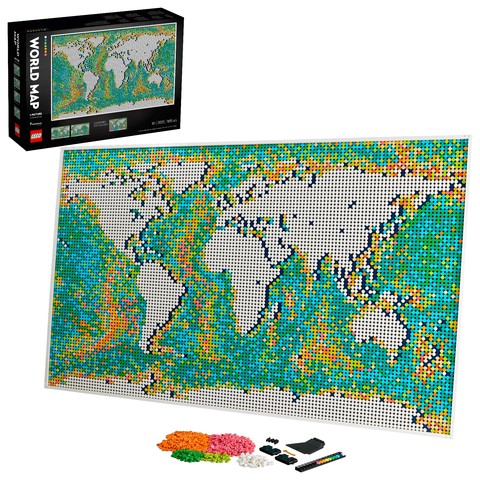 LEGO® Art 31203 - Világtérkép