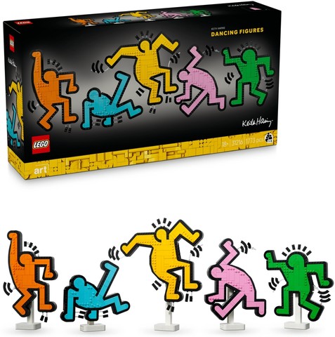LEGO® Art 31216 - Keith Haring – Táncoló figurák