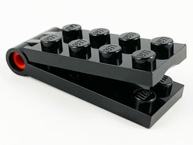 Fekete 2x4 Lapos Zsanér