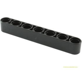 Fekete Technic 1x7 elem