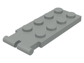 Világosszürke 2x4 Zsanér - Male