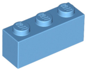 Közép kék 1X1X3 Elem