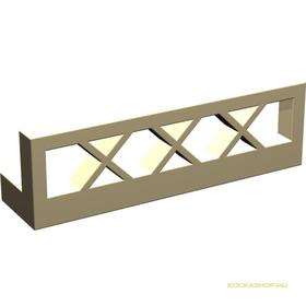 Bézs 1x4 Kerítés Elem