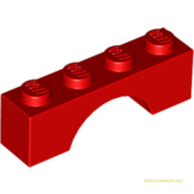 Piros 1X4 Híd Elem