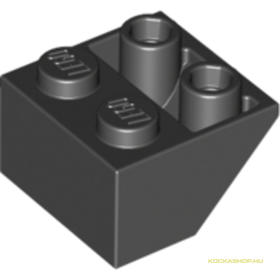 Fekete 2X2/45° Fordított Elem