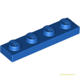 Kék 1X4 Lapos Elem