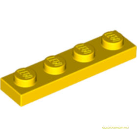 Sárga 1X4 Lapos Elem