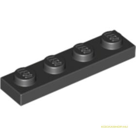 Fekete 1X4 Lapos Elem