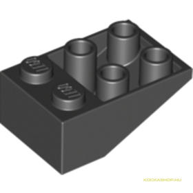 Fekete 2X3/25° Fordított Elem