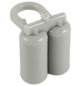 Világosszürke Minifigura  Oxigénpalack