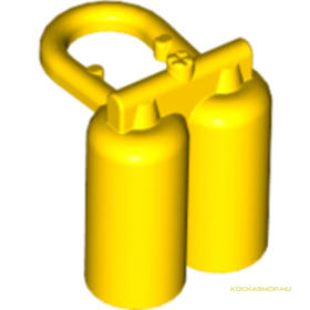 Sárga Minifigura Oxigénpalack