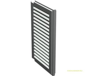 Világosszürke Ablak zsalugáter
