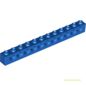 Kék 1X12 Technic Elem Oldalán 11 Lyukkal