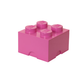 Tároló doboz 2x2 sötét rózsaszín