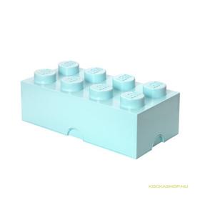 Tároló doboz 4x2 aquaszínű