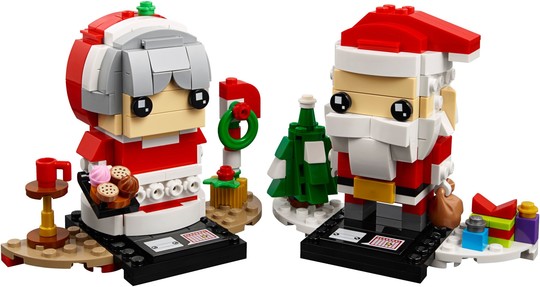 LEGO® BrickHeadz 40274 - Télapó és Télanyó