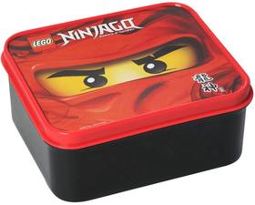 Ninjago uzsonnás doboz piros