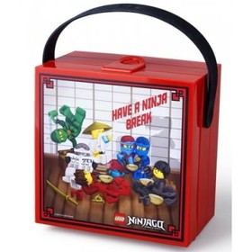 Ninjago uzsonnás doboz füllel