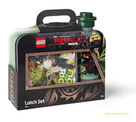Ninjago uzsonnás készlet világoszöld