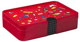 LEGO Elemtároló doboz, piros
