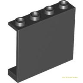 Fekete 1x4x3 Fal Elem - használt