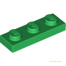 Zöld 1X3 Lapos Elem
