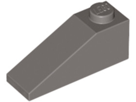 Sötétszürke 1X3/25° Elem