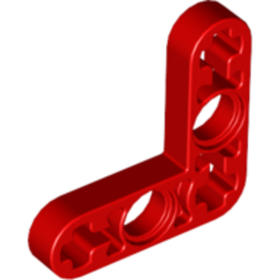 Piros Technic 3x3 L-alakú emelőkar