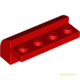 Piros 2 x 4 x 1 1/3 Ívelt Elem