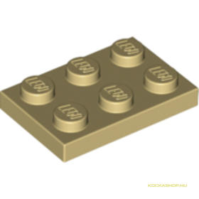 Bézs 2X3 Lapos Elem