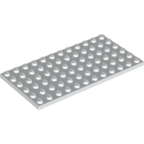 Fehér 6x12 Lapos Elem