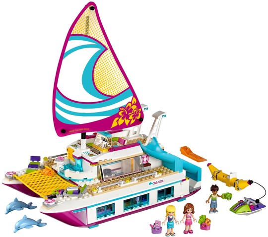 LEGO® Friends 41317 - Napsütötte katamarán