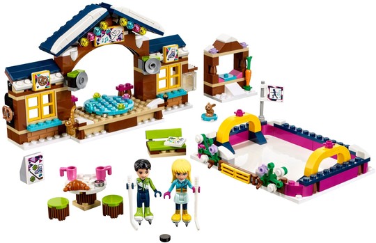 LEGO® Friends 41322 - Jégpálya a havas üdülőhelyen
